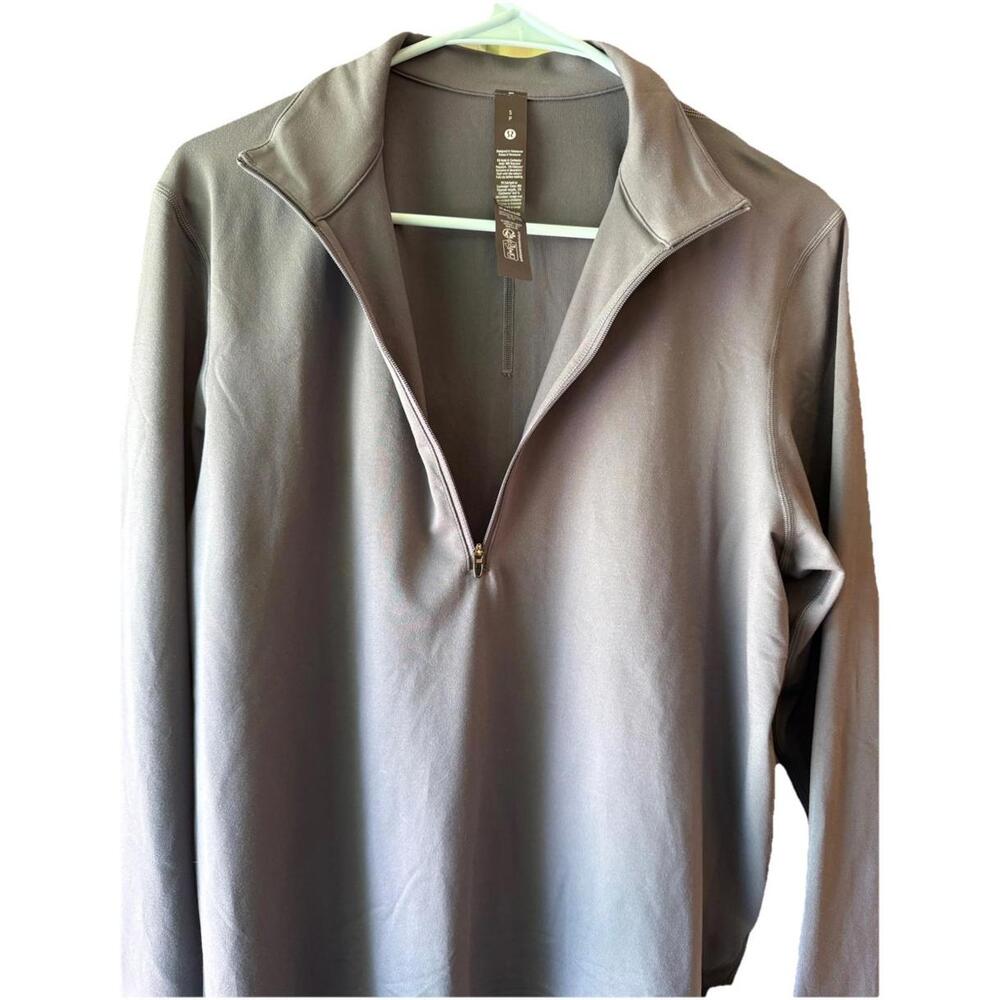 LULULEMON Soft Jersey Half Zip SP Is Lightweight With A Softly Brushed Interior